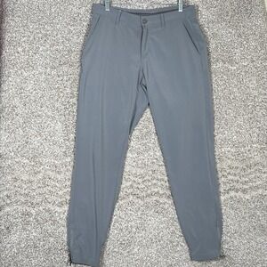 Primo Golf Pants Men's 32 Regular Gray Tapered Jogger Style Stretch Performance